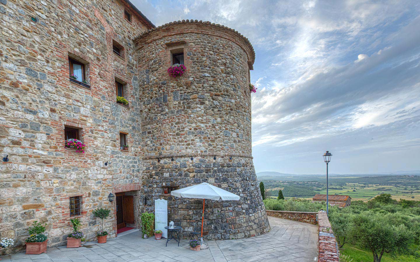 Hotel-Spa-Restaurant in der Toskana Casole d'Elsa in der Provinz Siena